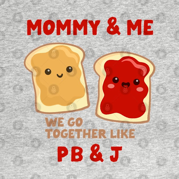 pbj mommy & me (strawberry) by mystudiocreate